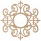 Ekena Millwork Dijon Wood Fretwork Pierced Ceiling Medallion, Alder, 20"OD x 6 1/2"ID x 1/4"T CMWP20X20X0250DIAL - alternate 2
